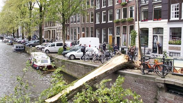 Amsterdam storm