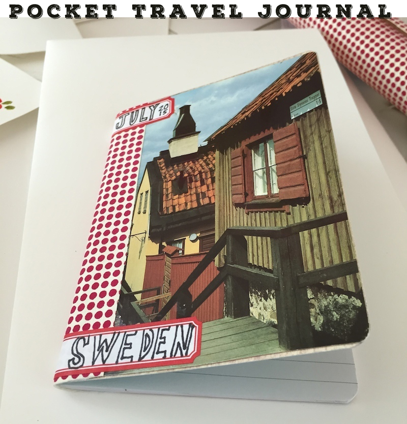 Pocket travel journal