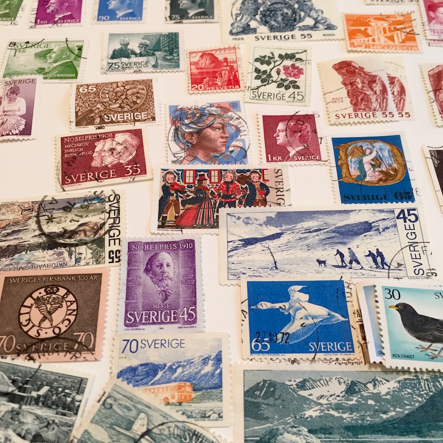 SWEdish stamps